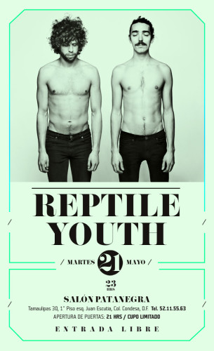 Reptile Youth se presentará en el Salón Patanegra gratis