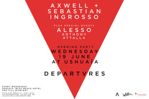 Axwell y Sebastian Ingrosso los invitan a su fiesta ‘Departures’