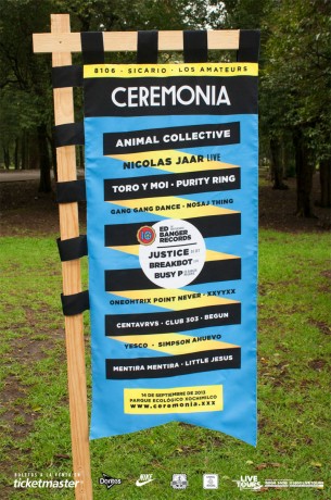 Cartel, horarios y mapa oficiales del festival Ceremonia