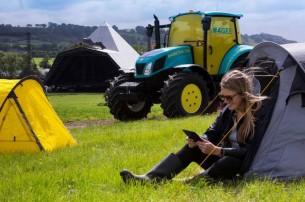 En Glastonbury habrá conexión Wi-Fi desde un tractor