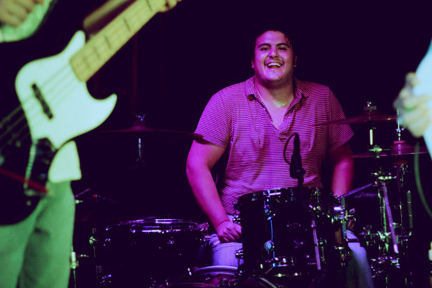 Truco (baterista) en el Caradura / Foto: Daniel Patlán