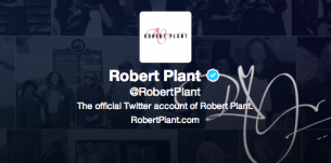 Robert Plant estrena Instagram, Twitter y Google +