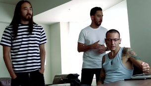 Escuchen un adelanto de la colaboración entre Steve Aoki y Linkin Park