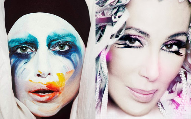 Lady Gaga y Cher.