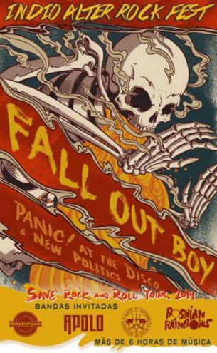 Boletos gratis para Fall Out Boy y Panic! at the Disco en México