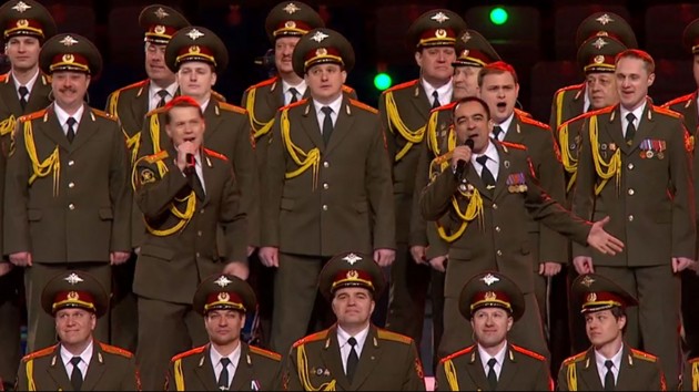 El Russian Police Choir.