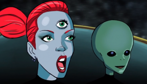 Shirley Manson se convierte en un alien para el nuevo video de Brody Dalle