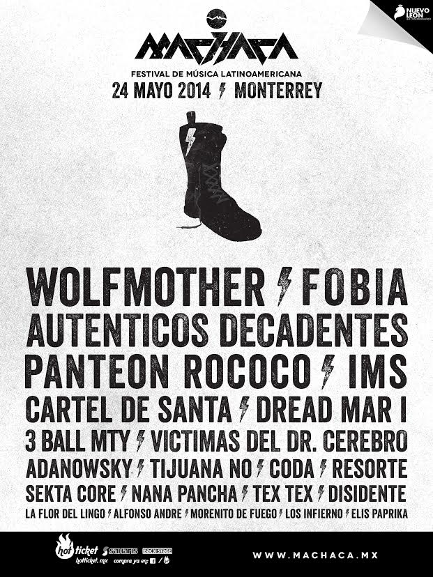 Papa Roach se suma al cartel del Machaca Fest 2014 en Monterrey, México