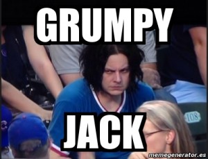 Grumpy Jack, el meme de Jack White que estabas esperando