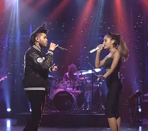The Weeknd y Ariana Grande inauguraron la nueva temporada de SNL
