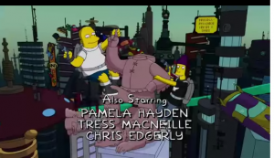 Ahora Los Simpson visitaron Futurama… y fue perfecto