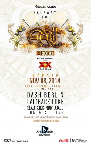 Boletos gratis para Halfway to EDC México 2014