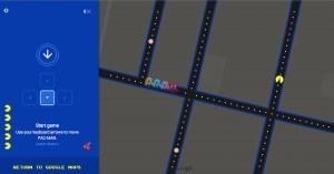 Adiós productividad… juega Pac-Man todo el día en Google Maps