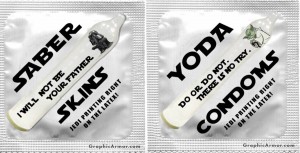 Los condones de Star Wars son lo que le faltaba a tu vida
