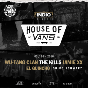¡Wu-Tang Clan, The Kills, y Jamie xx encabezan House of Vans México!