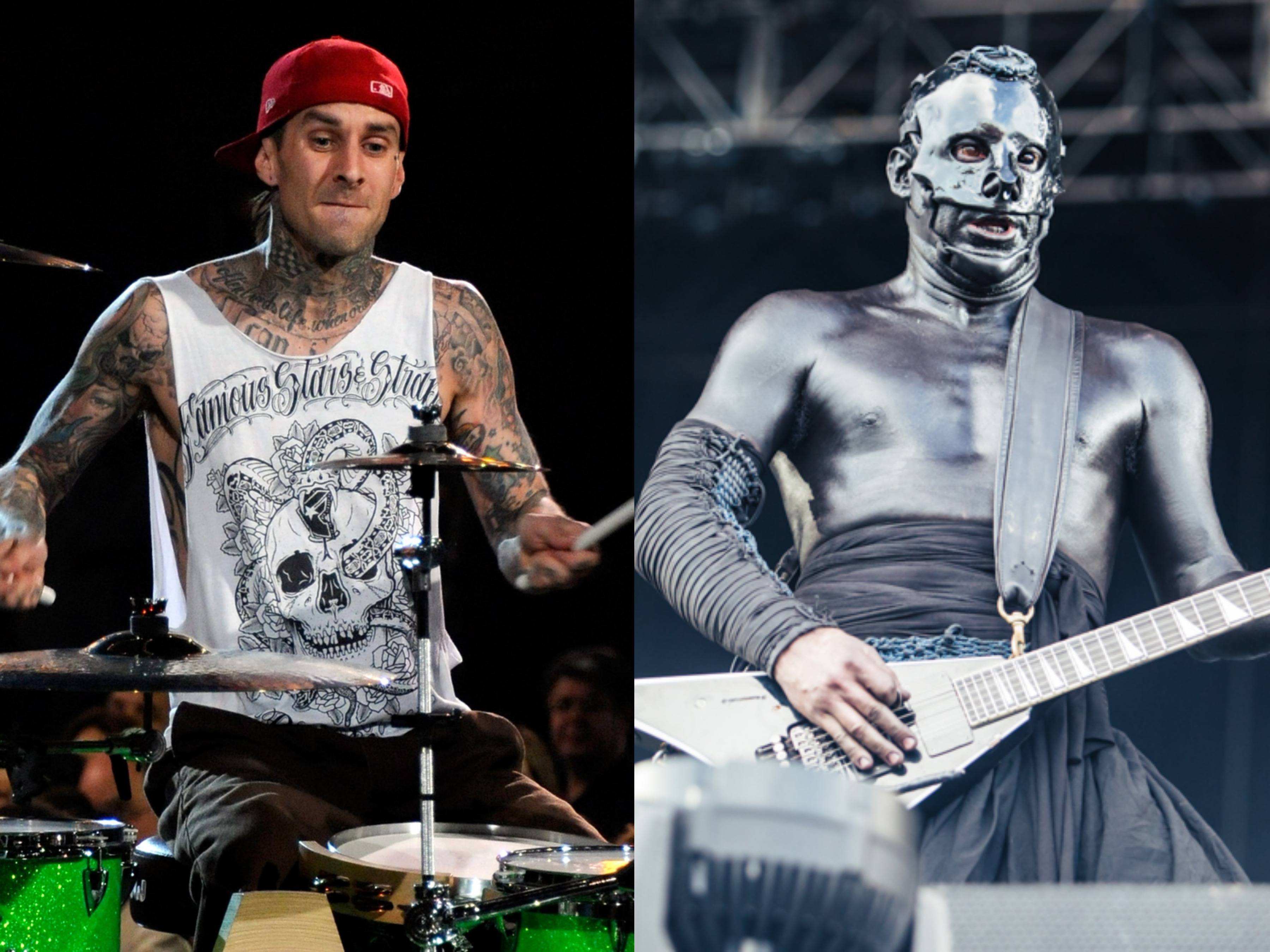 Limp bizkit vibes. Wes Borland. Travis Barker Wes Borland. Limp Bizkit гитарист. Борланд Лимп бизкит.