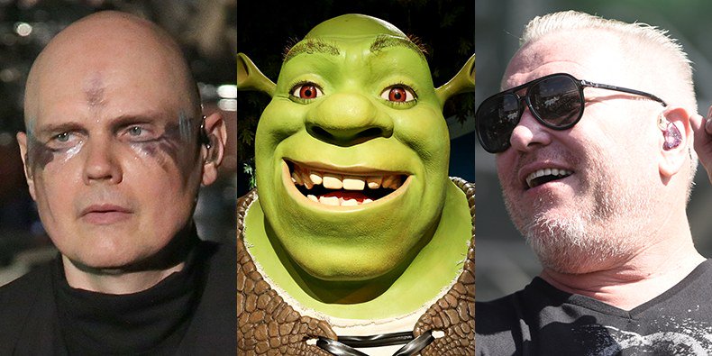Billy Corgan y Smash Mouth se están peleando en nombre de Shrek…