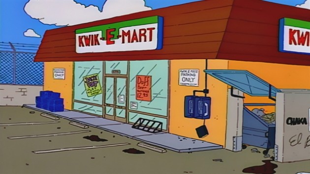 Ya existe un ‘Kwik-E-Mart’ igual al de ‘The Simpsons’ en la vida real