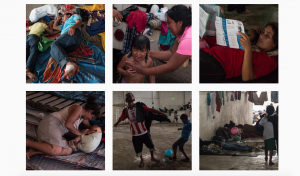 Siguiendo a la Caravana Migrante: esta fotógrafa tapatía está viviendo el día a día de los centroamericanos pasando por México.