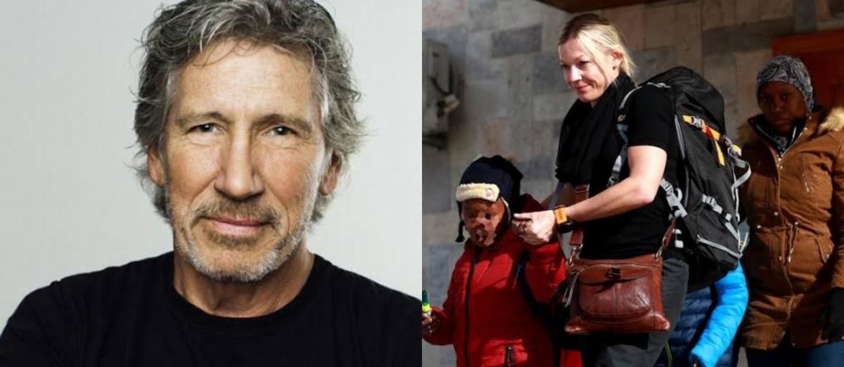 Roger Waters prestó su jet privado para que dos niños se reencontraran con su mamá