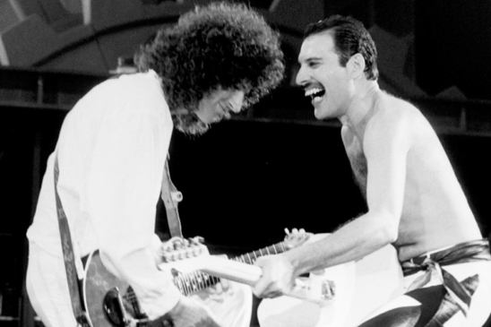 Brian May donó sus trajes clásicos de Queen para el rodaje de “Bohemian Rhapsody”