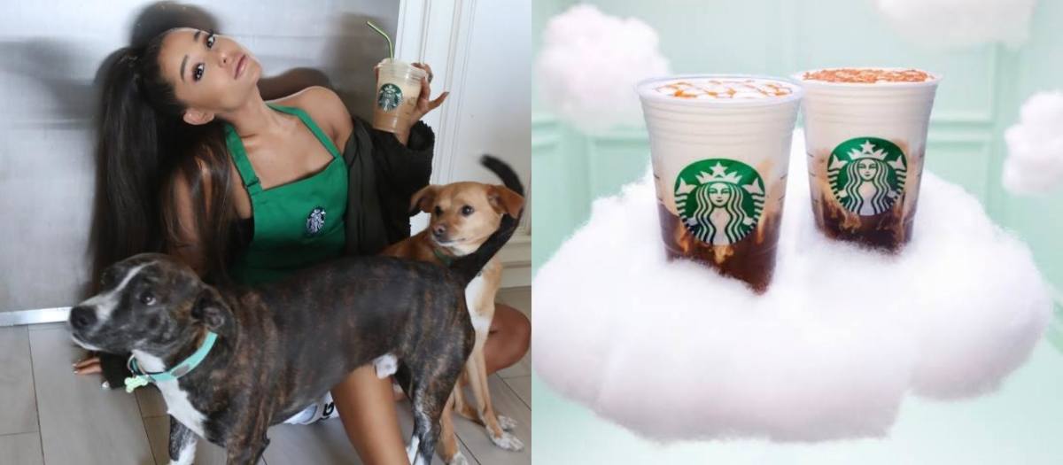 ‘Cloud Macchiato’﻿, la nueva bebida de Starbucks diseñada por Ariana Grande