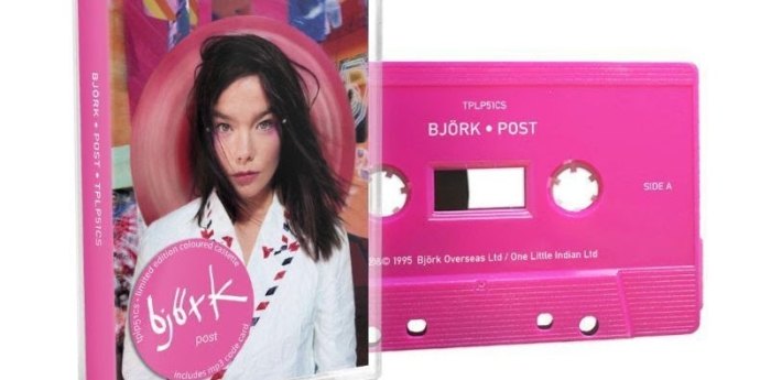 ¿Eres fan de Björk? Ahora podrás tener su discografía en casetes de colores