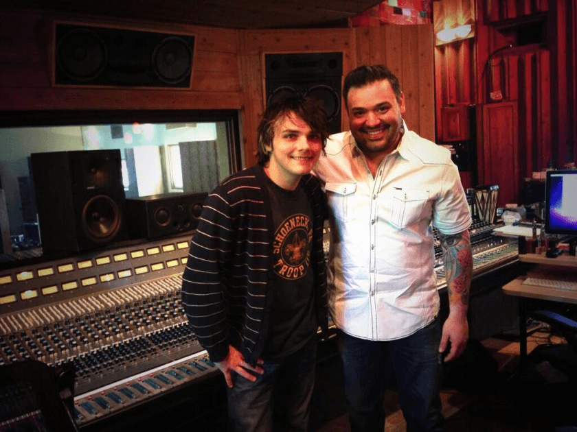 La fotografía entre Gerard Way e Intocable es de 2013