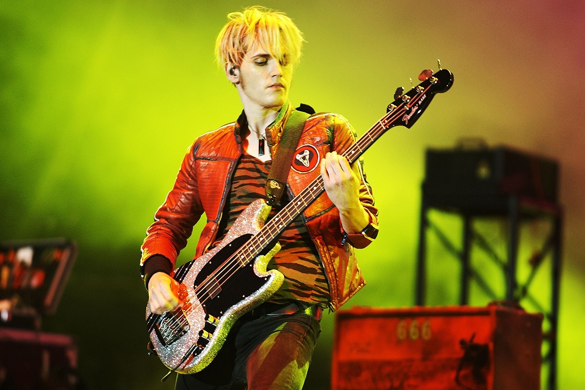 1. Mikey Way's Blonde Hair: A Look Back at the My Chemical Romance Bassist's Iconic Hairstyles - wide 1
