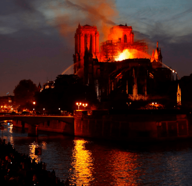 La reliquias que reposaban en la Catedral de Notre-Dame