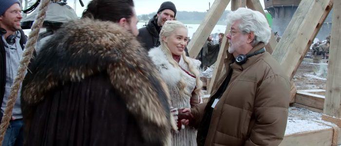 Mira a George Lucas dirigir una escena de ‘Game Of Thrones’