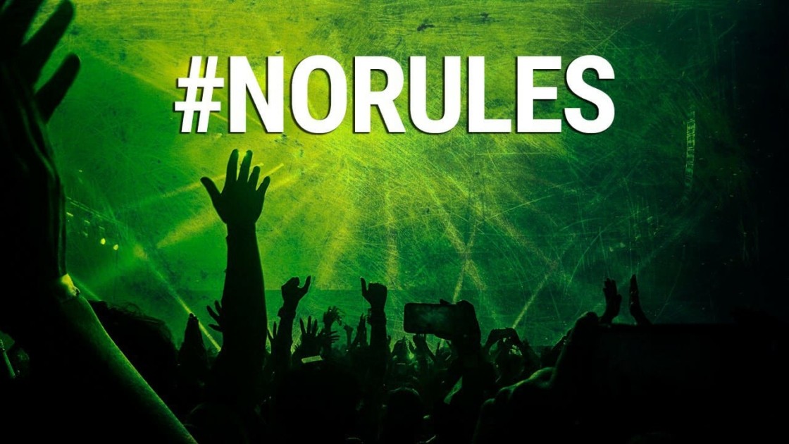 La 1er regla para asistir a Domination MX es que no hay reglas. #NoRules