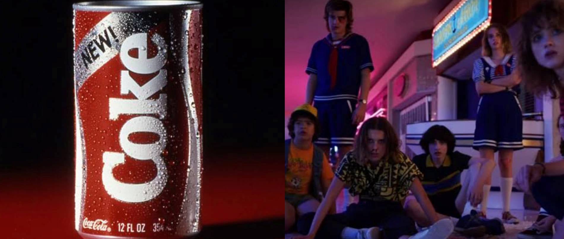 80’s coming back! Coca-Cola y Netflix lanzan New Coke con motivo de ‘Stranger Things 3’