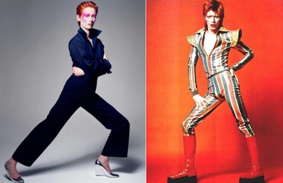 Seguidores de David Bowie proponen a Tilda Swinton para protagonizar su posible biopic