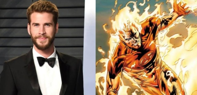 Liam Hemsworth podría ser la Antorcha Humana en el Universo Cinematográfico de Marvel