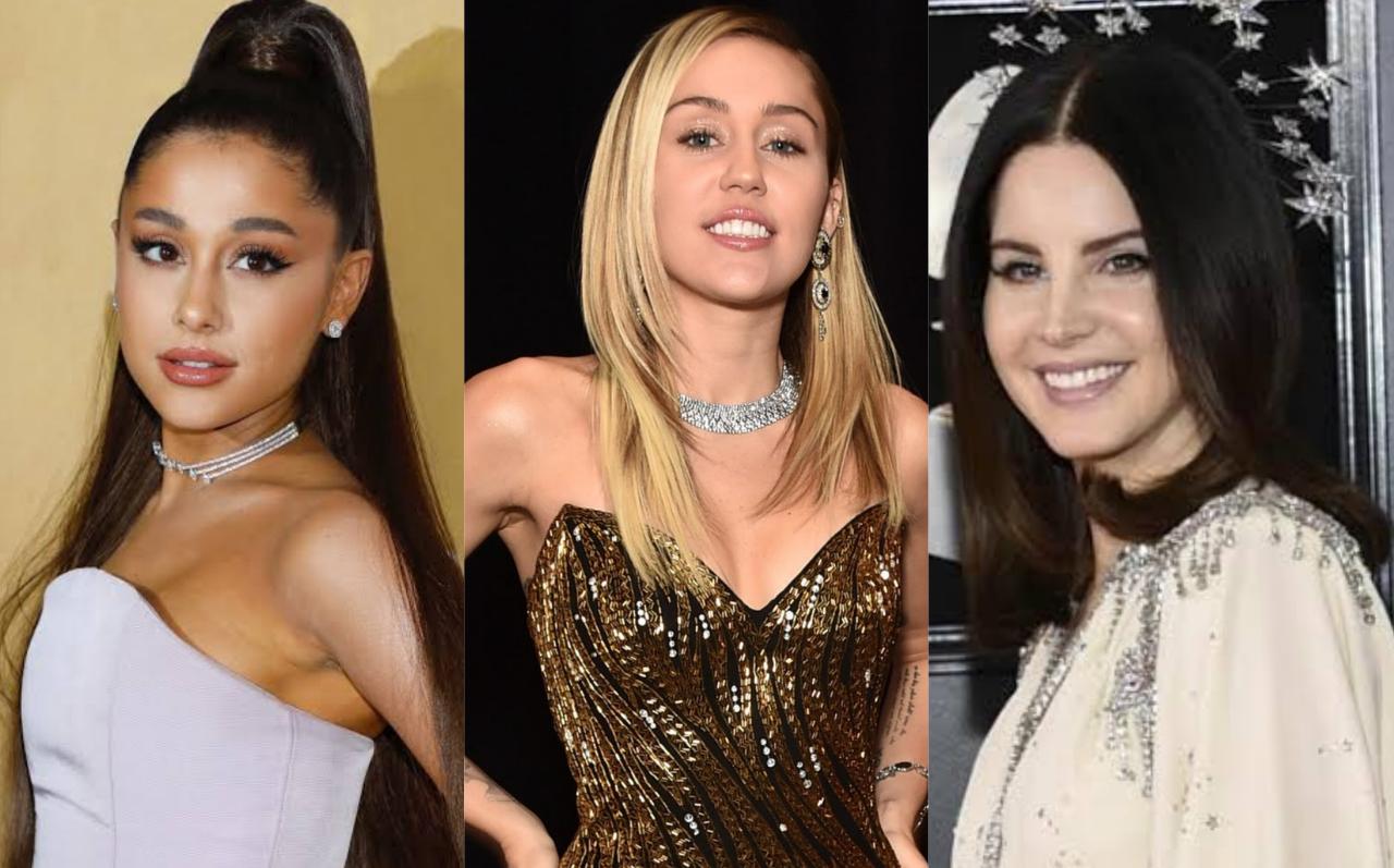 Escucha 14 segundos de la colaboración entre Ariana Grande, Miley Cyrus y Lana Del Rey