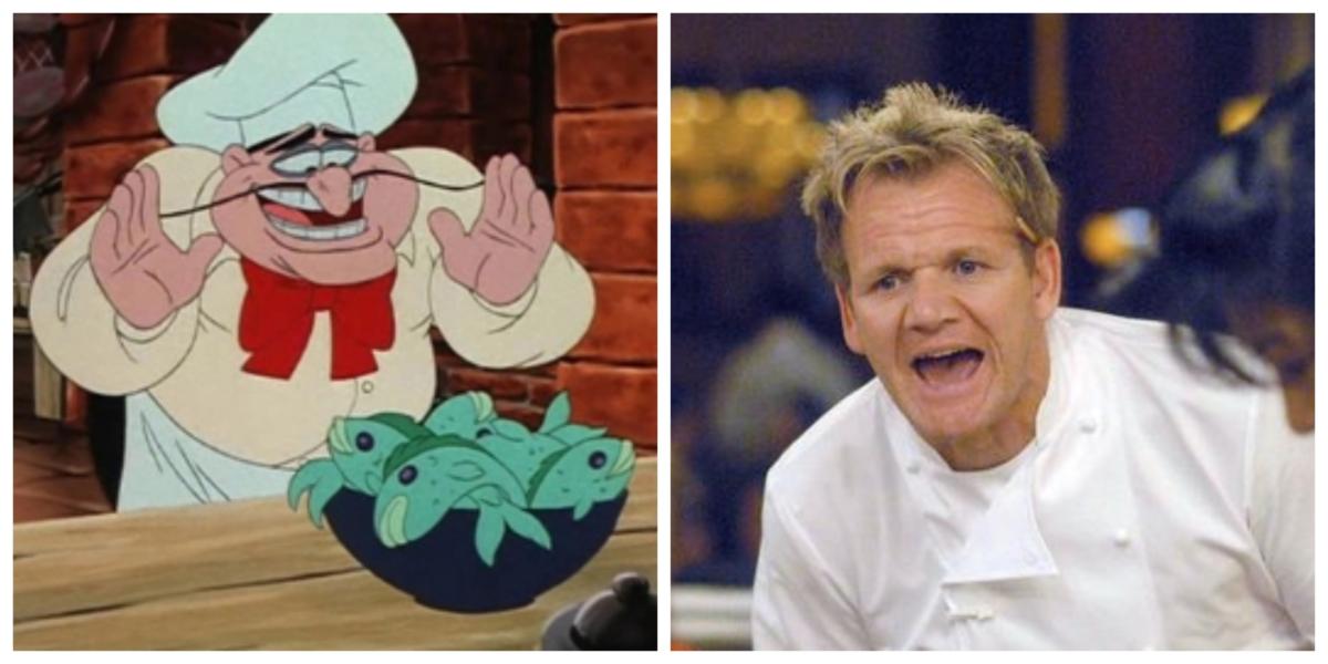 La gente pide a Disney que Gordon Ramsay interprete al chef Louis en ‘La Sirenita’