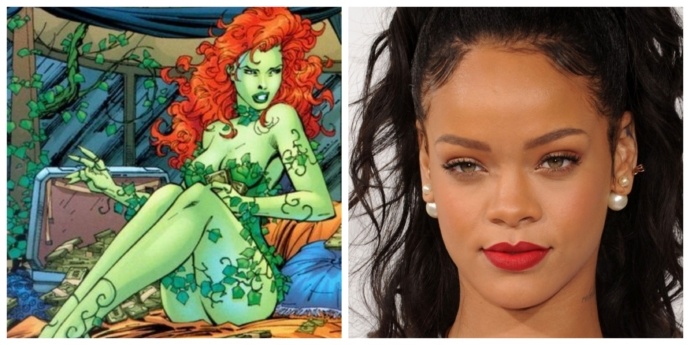 Se rumora que el DCEU podría estar buscando a Rihanna para que interprete a la villana Poison Ivy