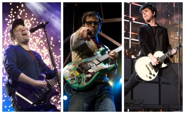Green Day, Weezer y Fall Out Boy confirman gira juntos y lanzan distintos sencillos para celebrarlo