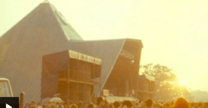 La BBC revela raro material de archivo sobre Glastonbury 1983