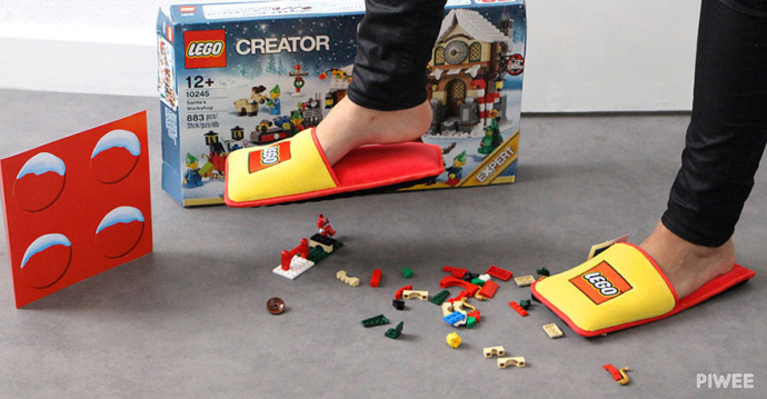 ¡Al fin! LEGO crea zapatillas anti-LEGOs para terminar con el dolor de pisarlos