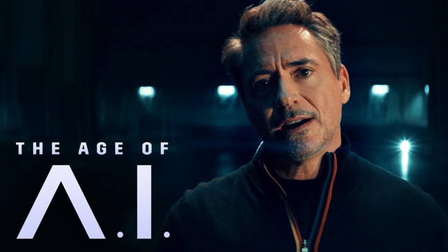 Robert Downey Jr. estrena miniserie sobre inteligencia artificial en YouTube