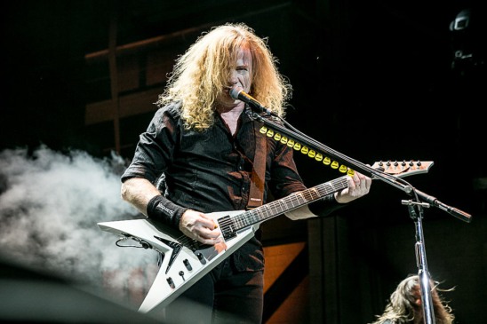 Megadeth sube al escenario por primera vez desde el diagnóstico de cáncer de Dave Mustaine