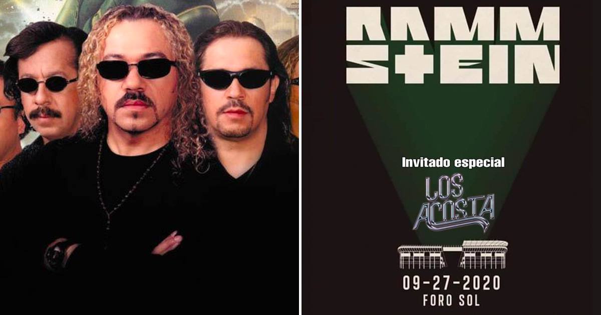 No, Los Acosta no abrirán los conciertos de Rammstein en México e Internet reacciona