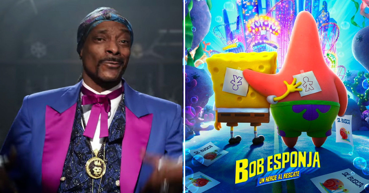 Bienvenido a Fondo de Bikini: ¡Snoop Dogg aparece en la nueva película de Bob Esponja!