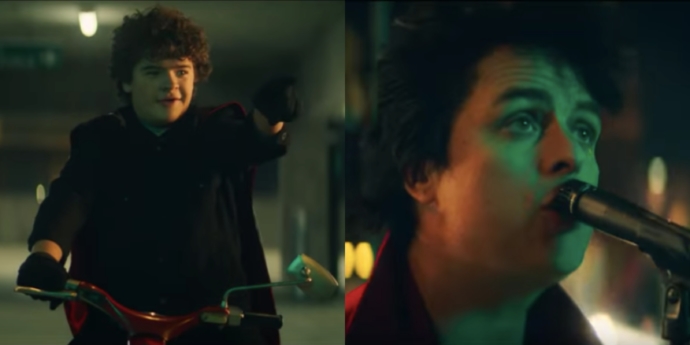 Green Day estrena video para “Meet Me On The Roof” con Gaten Matarazzo de Stranger Things