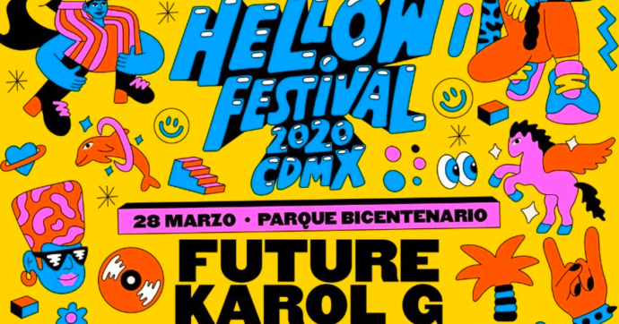 Hellow Festival 2020 pospone su primera edición en CDMX