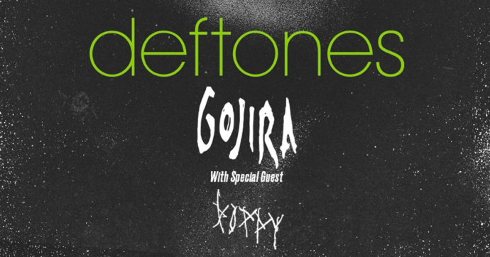 ¡Deftones y Gojira anuncian extensa gira de 28 fechas!