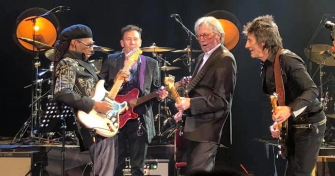 Eric Clapton, Roger Waters, Nile Rodgers & Steve Winwood se unieron para homenajear ex-baterista de Cream