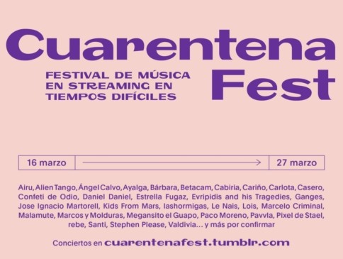 Conoce el Cuarentena Fest: un nuevo festival de música en streaming “para tiempos difíciles”